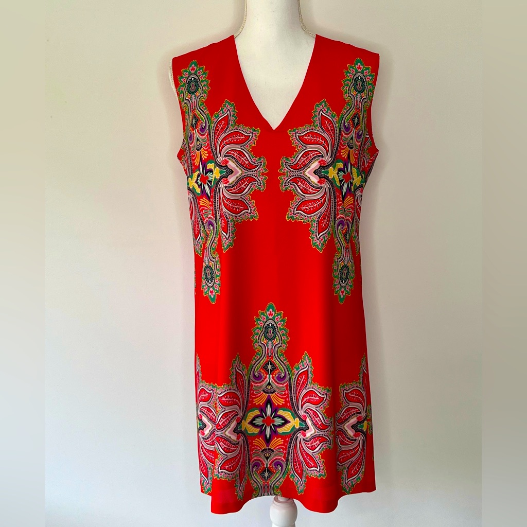 Nicole Miller Artelier Bali Shift Dress, Size M
